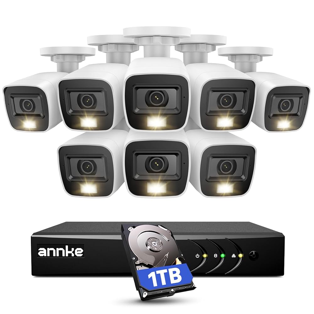 qsee Security Surveillance System 8カメラ Amazon.com : Qsee 8CH 5MP Security Camera System with Color