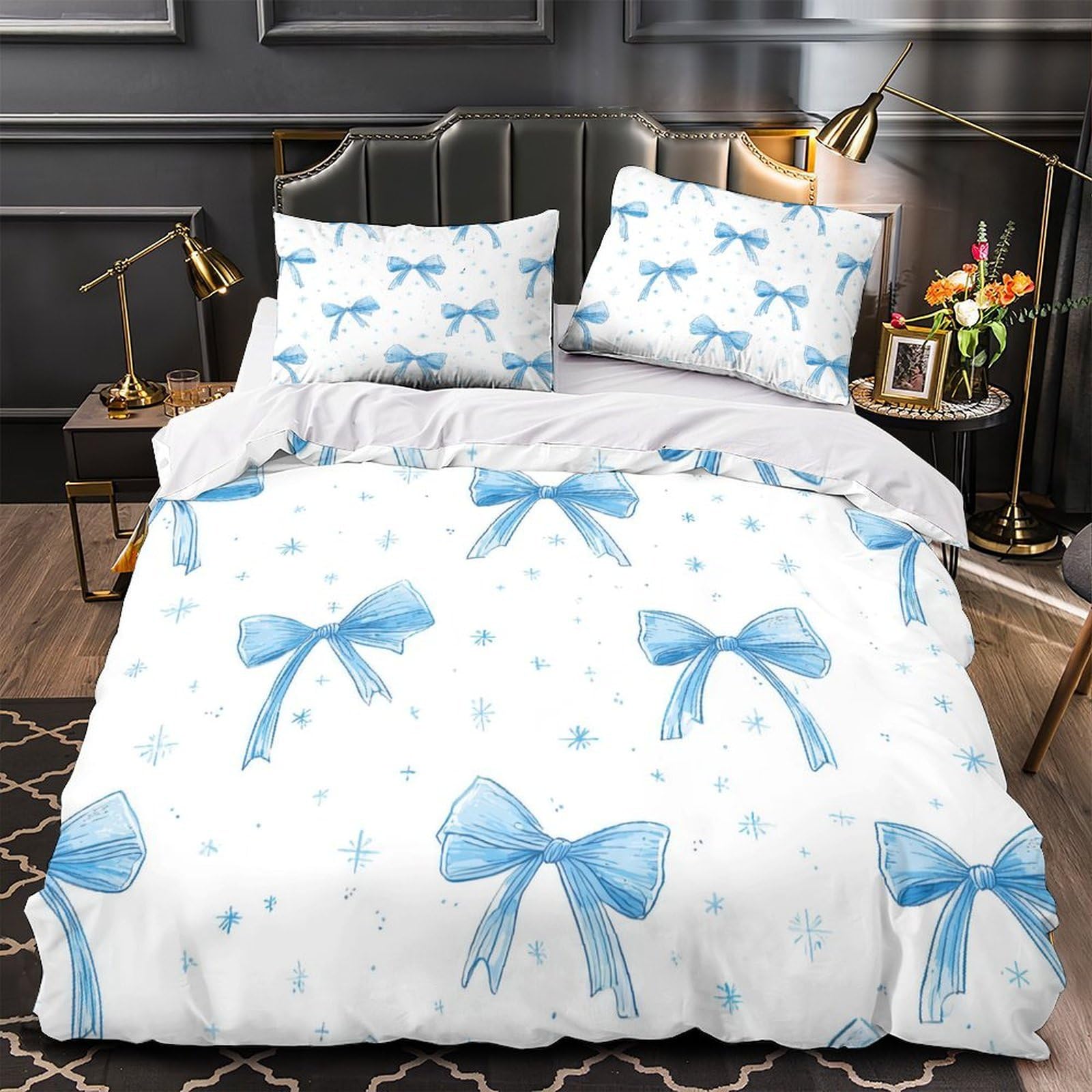Parure de lit chat 220x240cm pour créer une chambre de fille cosy au style animal mignon