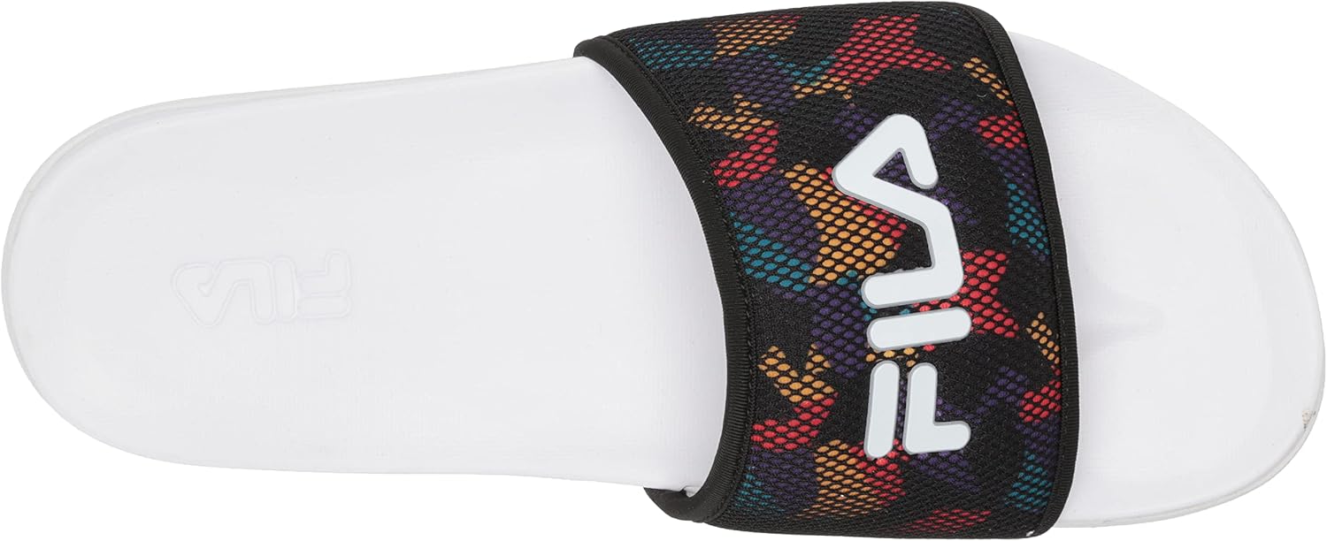Top view of Fila Drifter Lux 90s Slide Sandal