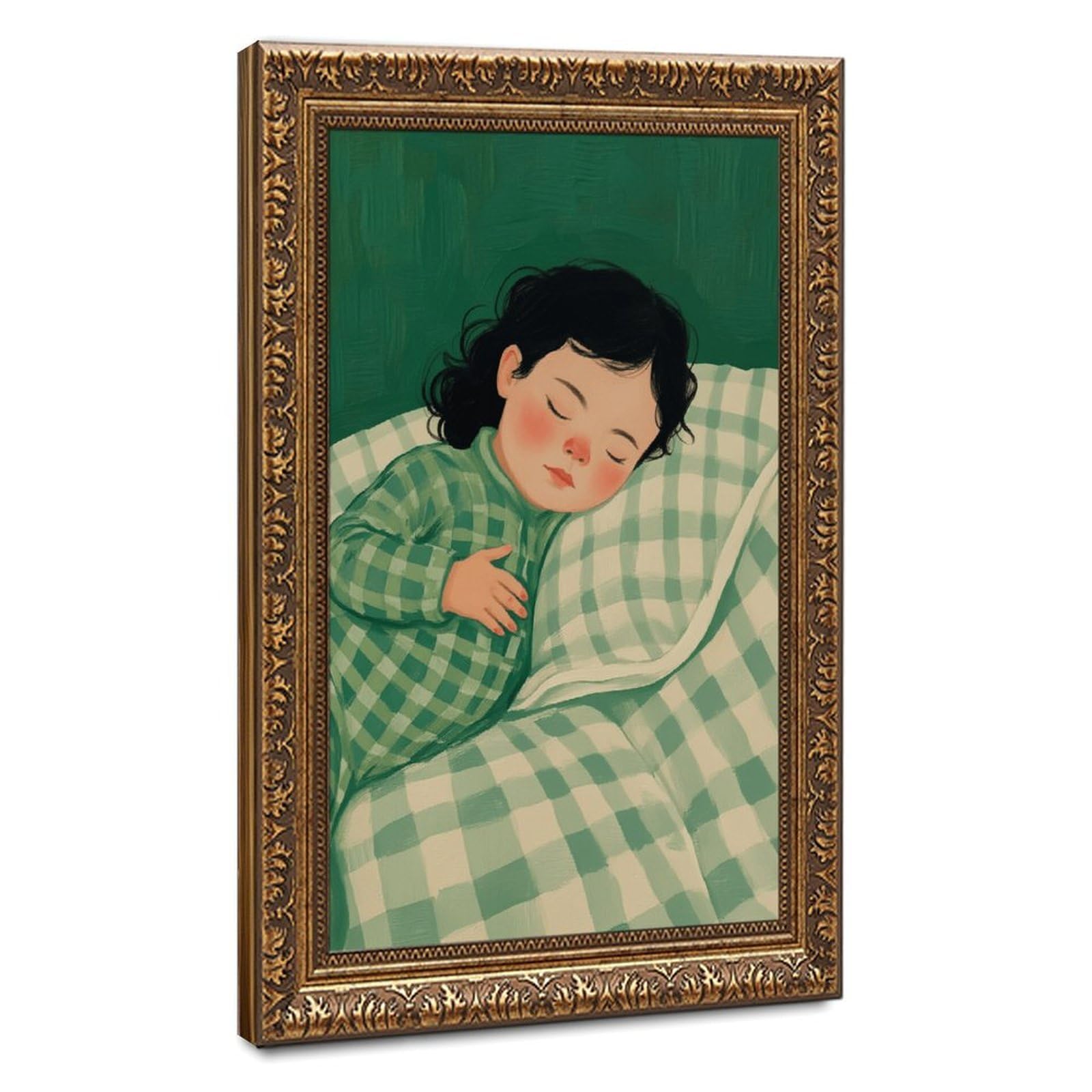 Poster portrait vert émeraude, l'idée cadeau rétro idéale - 8