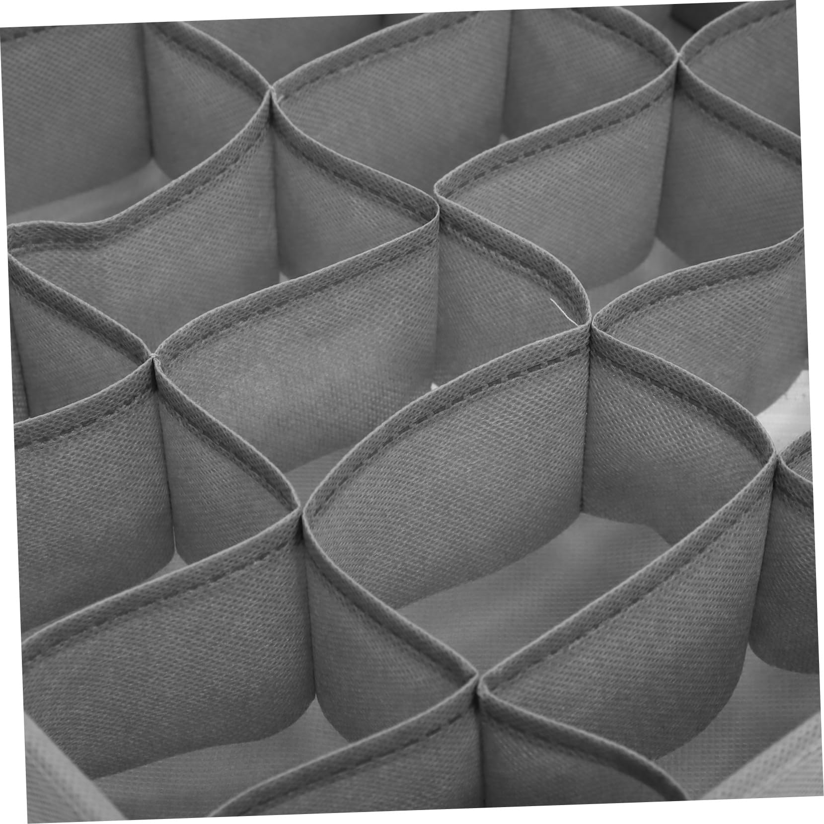 Levemolo 4 Stück-pack Aufbewahrungsboxen Aus Vliesstoff Für Unterwäsche Socken Bhs Krawatten Schals Faltbar Mit Fächern Kommode Organizer Für Kleiderschrank