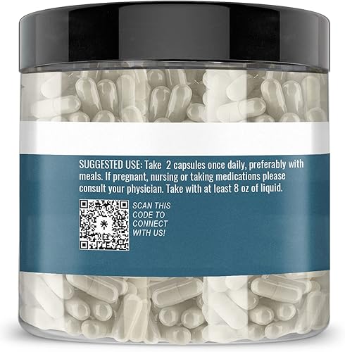 Miniatura 2 de Earthborn Elements Ajo 200 cápsulas, puro y sin diluir, sin aditivos