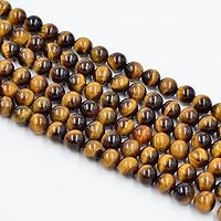 Vista 19 de Asingeloo Cuentas de piedra natural de lapislázuli para hacer joyas, manualidades hechas a mano (0.315 pulgadas, lapislázuli azul)