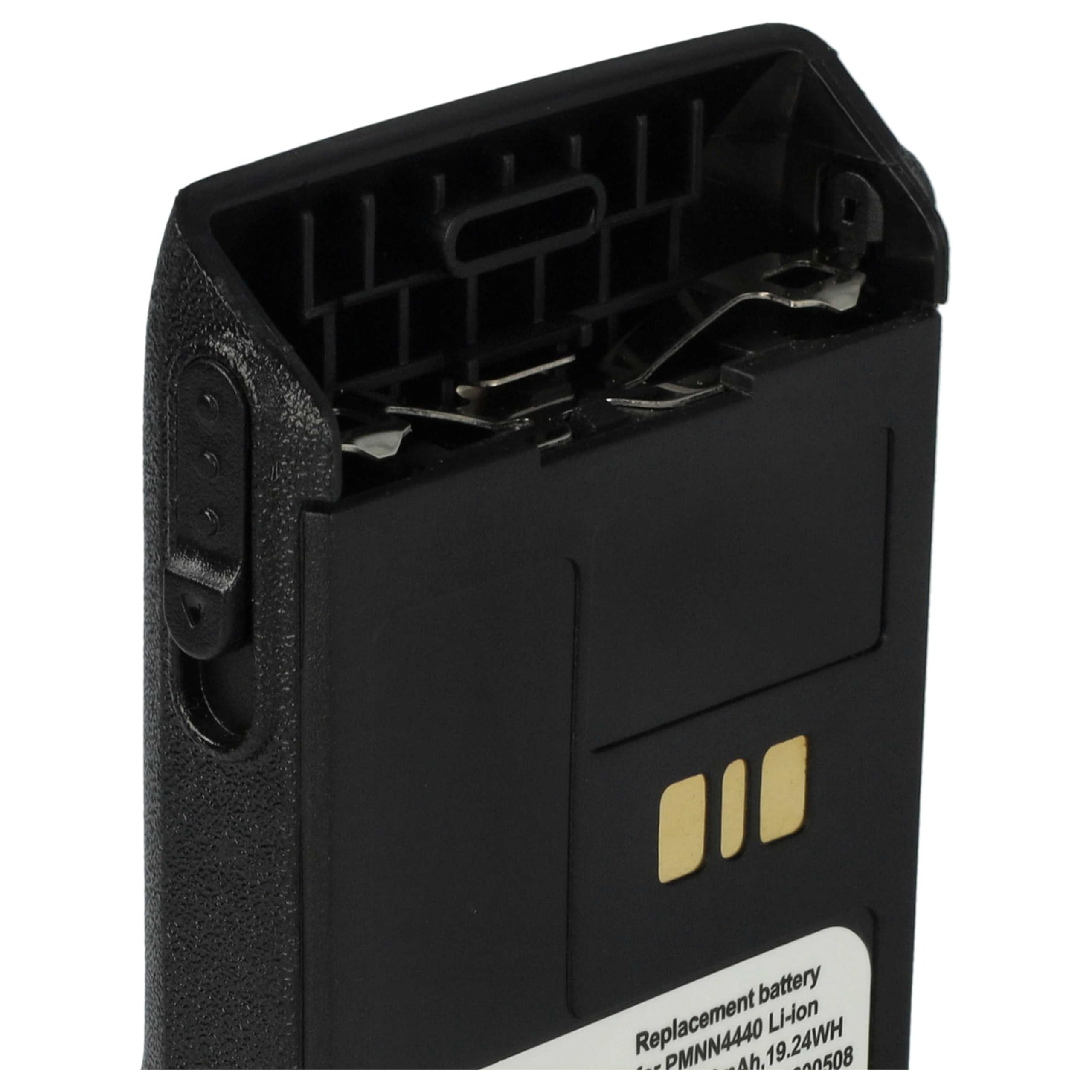 vhbw 5X Batterie Compatible avec Motorola DP3441 | DP3661, DP3000e, DP3661E, DP3441e radio talkie-walkie (2600mAh, 7,4V, Li-ion)