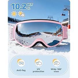 findway Kids Ski Goggles, Kids Snowboard Goggles for Boys Girls Toddler age 3-12