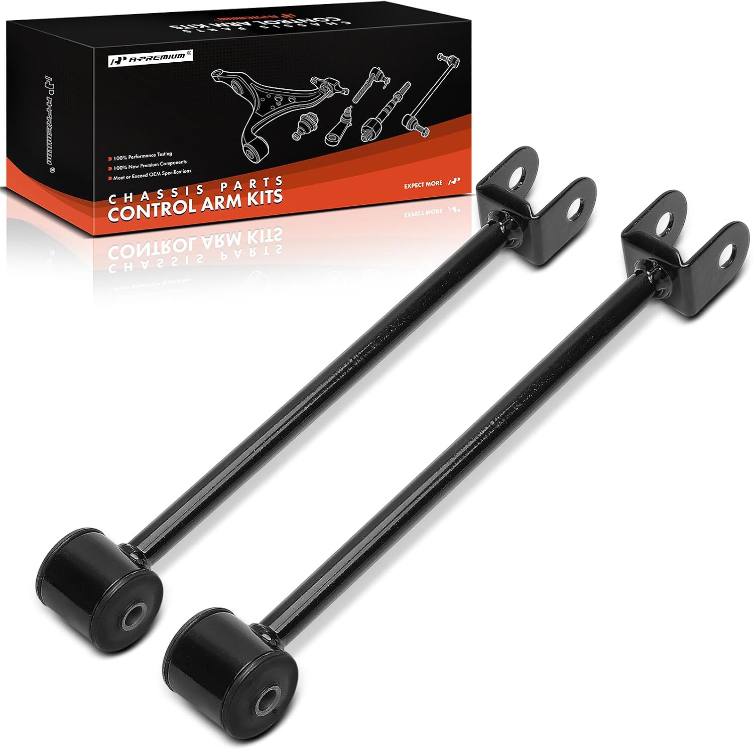 A-Premium 2 x Rear Suspension Trailing Arm, Compatible with Nissan X-Trail XTrail 2005 2006