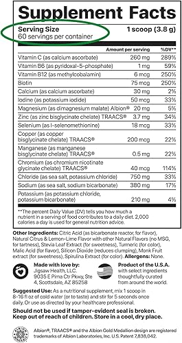 Miniatura 2 de Suplemento Jigsaw Health Electrolyte Supreme delicioso sabor a bayas amplio espectro de electrolitos  oligoelementos 60 paquetes de polvo 1 1