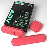 ADV Tennis Dampener for Racket - Custom Feel Tennis Vibration Dampener - Tennis Shock Absorber to Reduce Racket Vibration and Stay on The Strings - Engineered Poly-Silicone Tennis Racket Dampener