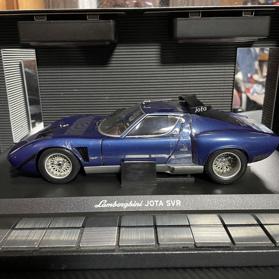 Amazon | 絶版未展示品 京商 1/18 ランボルギーニ イオタSVR ブルー  