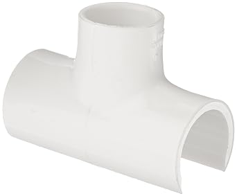 Spears 463 Series PVC Snap-On Saddle, Schedule 40, 3/4" IPS OD x 1/2" Socket