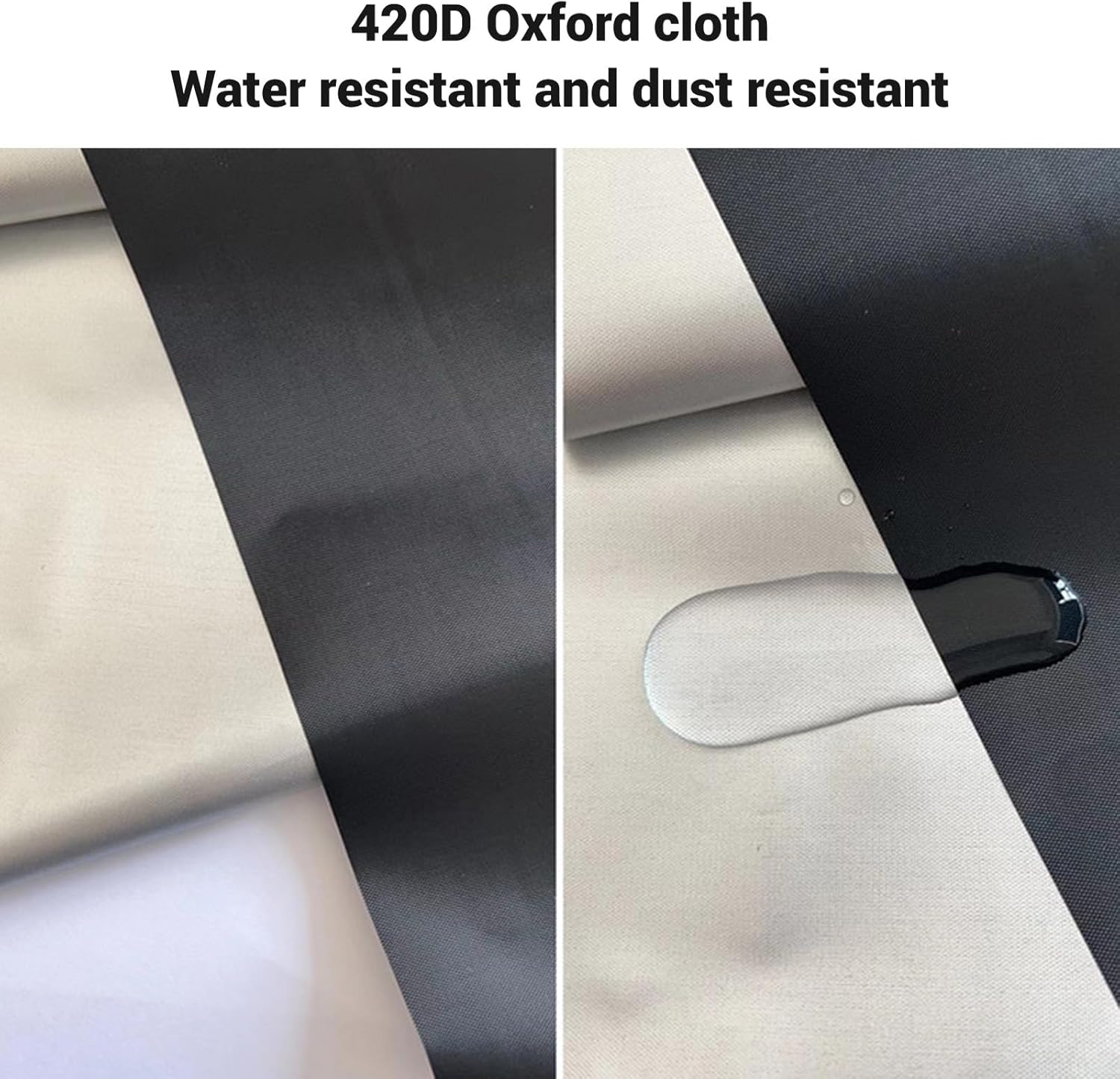 Outdoor Fireplace Cover, Water Proof Patio Wood Burning Fireplaces Cover, Gas Fire Pit Cover, 420D Heavy Duty Oxford Fabric Firepit Cover for Fire Pit, Outdoor Furniture