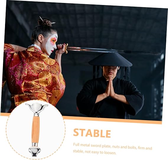 Wood Handle for Tai Martial Arts Practice Accessory