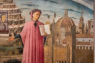 ZVLYVHSK Famous Modern Artwork Posters And Prints Dante Alighieri's Divine Comedy by Domenico Di o Modern Artwork for Home Decor 60x90cm