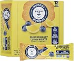 HUNGRY BUDDHA Plant-Based Protein Barres, Sucre faible, Snack haute énergie de protéines, sans lait & Sans arachide, boîte de 12, Chip menthe