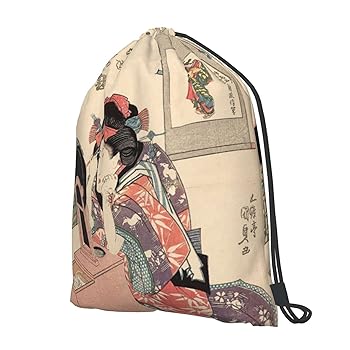 Amazon.co.jp: [千雪間] 眉を描く江戸時代の女性 浮世絵 ジム