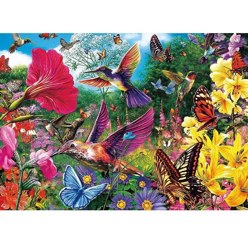 Puzzle for Adults,Puzzles for Adults 1000 Pieces and up,1000 Piece Puzzle for Adults,Hummingbird Jigsaw Puzzle-27.5x19.6IN
