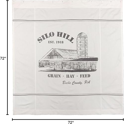 Miniatura 6 de Piper Classics Cortina de ducha Silo Hill 72x72