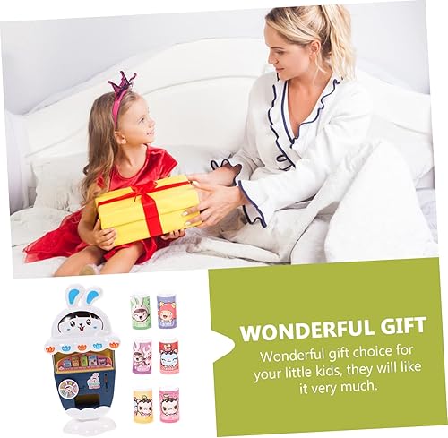 Miniatura 4 de jojofuny Máquina expendedora de bebidas interactiva, juguete de simulación, máquinas electrónicas de bebidas, juguete de desarrollo temprano para