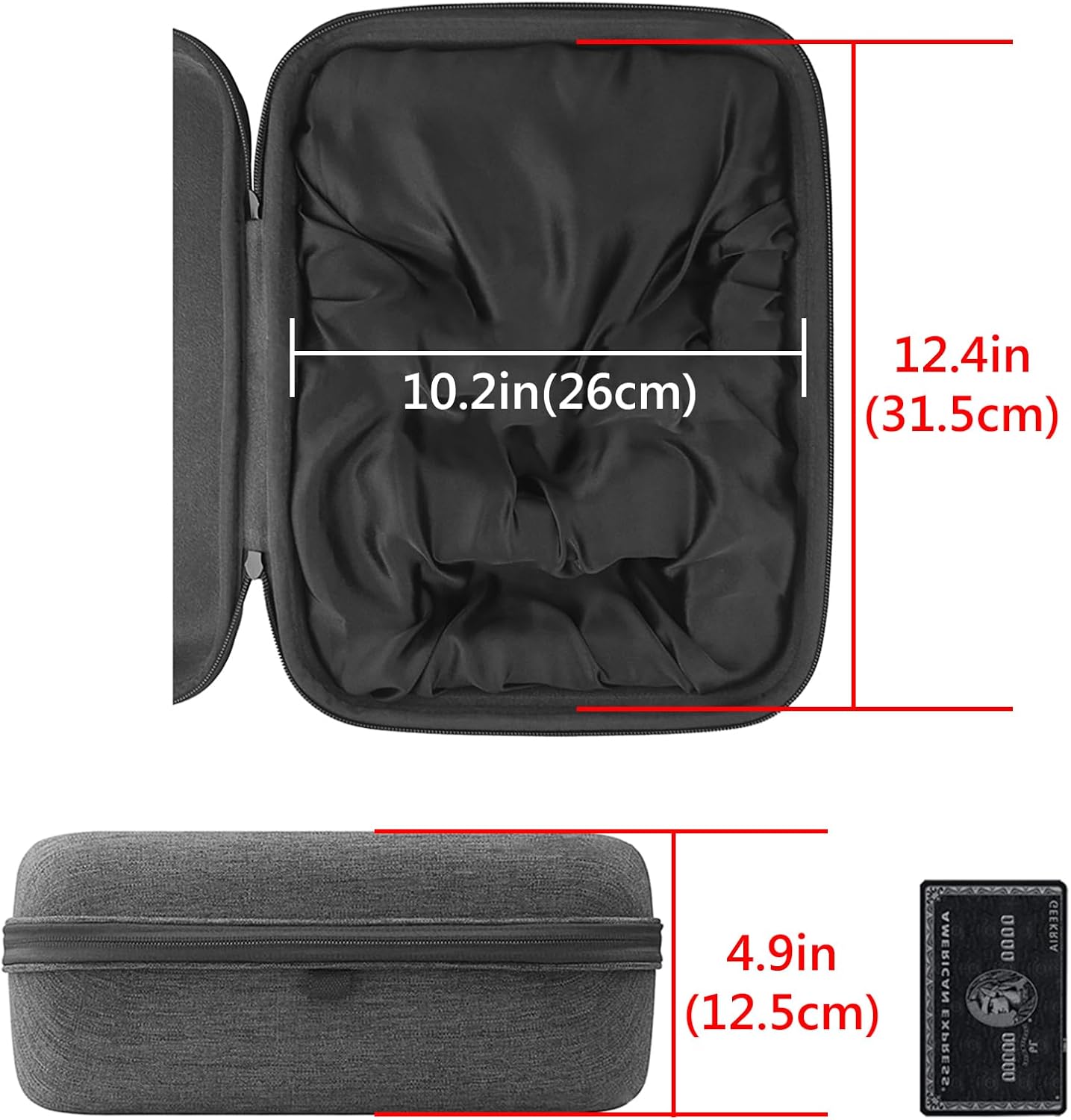 Geekria Shield Case For Large-Sized Over-Ear Zambia - View #4