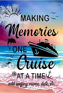 Custom magnetic cruise Ship door decoration, personalized cruise door magnet sign, stateroom cruise door banner, caribbean Cruising vacation, Alaskan boat trip, gift Birthday cruise, making memories