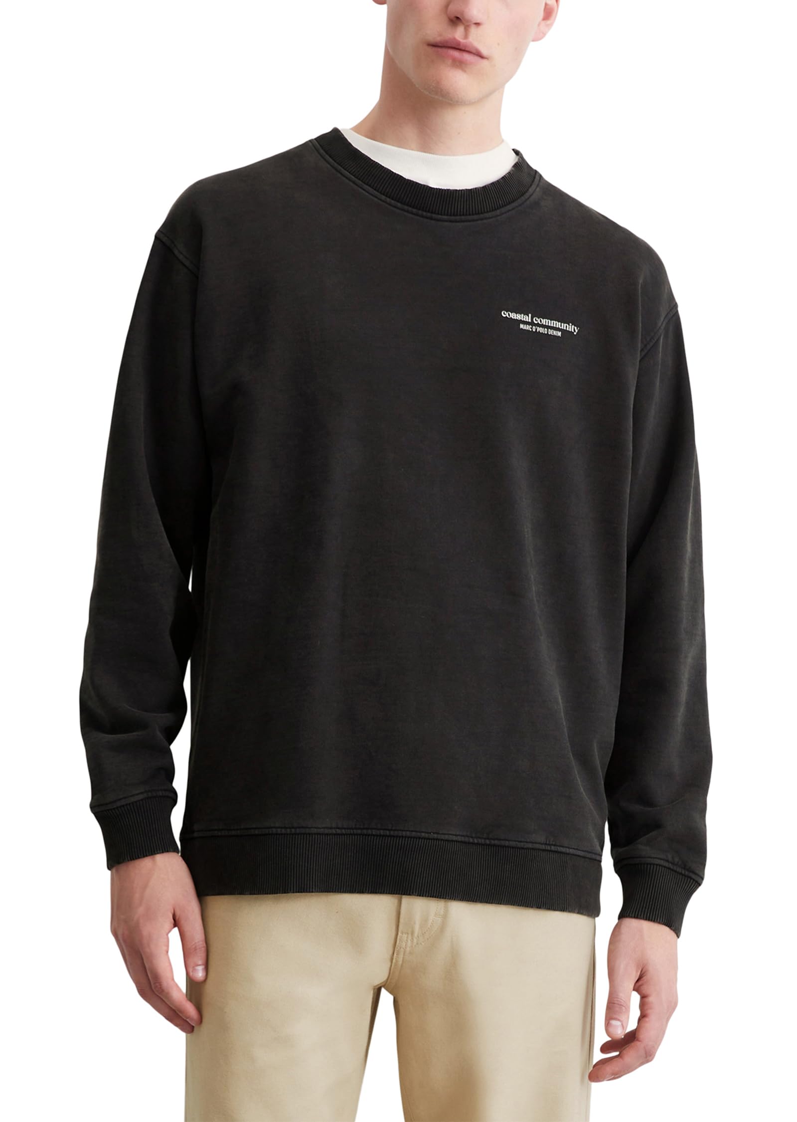 Marc OPolo Denim Men's Organic Cotton Relaxed Fit Sweatshirt