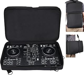 Baomaeyea Carrying Case for DDJ 400 Pioneer DJ-SB3 SB2 DJ Controller/Pioneer DDJ-FLX4 Hard Travel Carrying Bag with Shoulder Strap