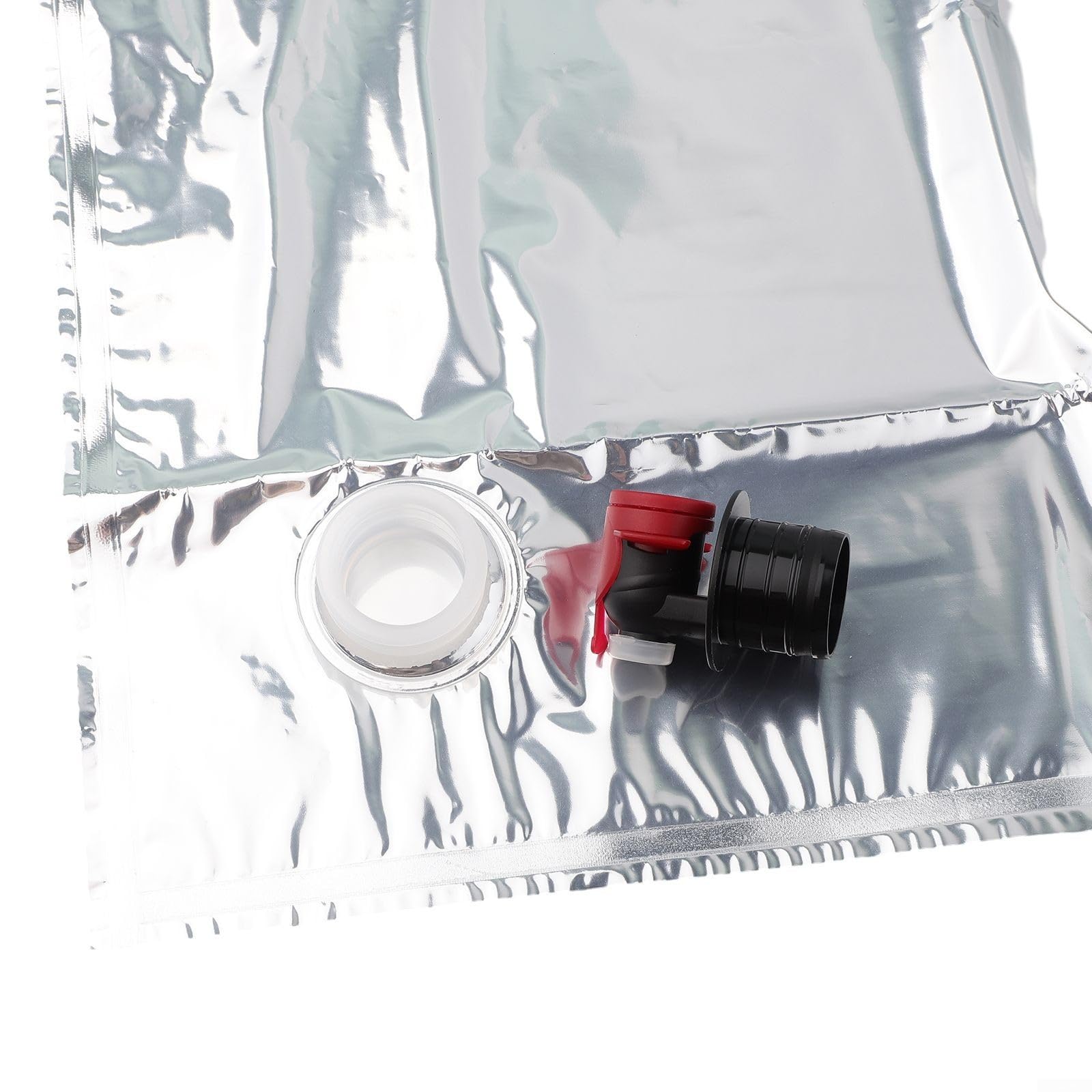Set di 5 sacchetti di ricambio da 5 litri compatibili con dispenser di vino Bag In Box, con strato barriera all'ossigeno
