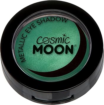 Metallic Eye Shadow by Cosmic Moon | Makeup for face | 3.5g Green