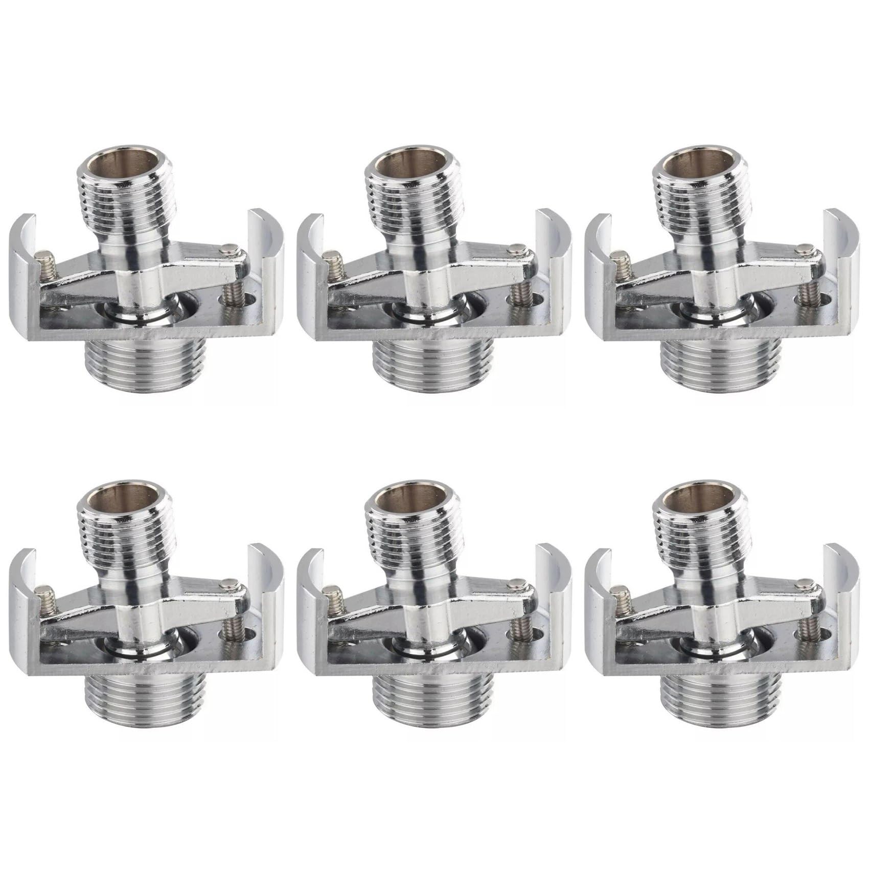 Hndhbfgrt 6X Adjusting the Angle of Intake Pipe Copper Shower Head Angled Curved Foot Eccentric Corner Faucet Accessor A