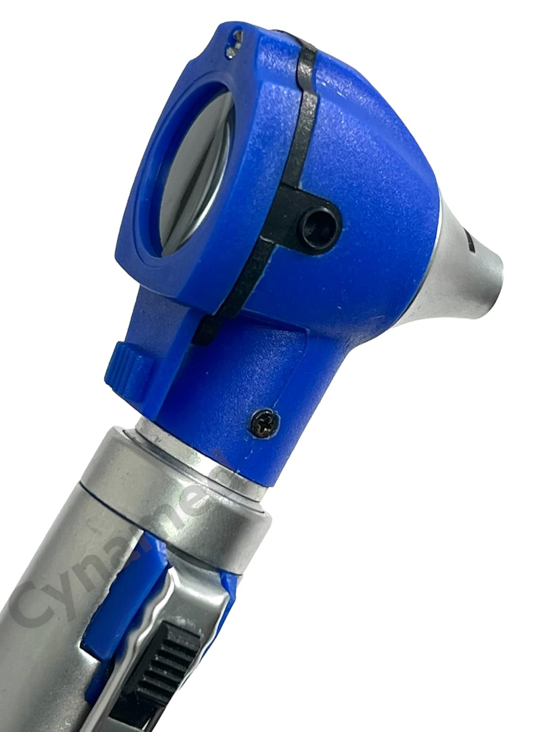 New Fiber Optic Mini Otoscope Blue Pocket Size Premium Grade Cynamed