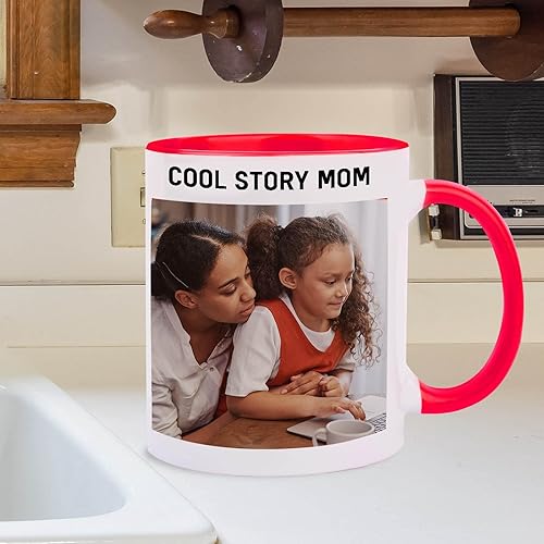 Vista 5 de Taza de café con foto personalizada, taza personalizada con imagen, texto, nombre, regalos personalizados para novio, novia, mejor amigo, regalos