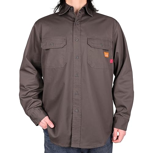 Titicaca FR Shirt Flame Resistant Work Shirt Men's Cotton 7.5oz Welding Shirt