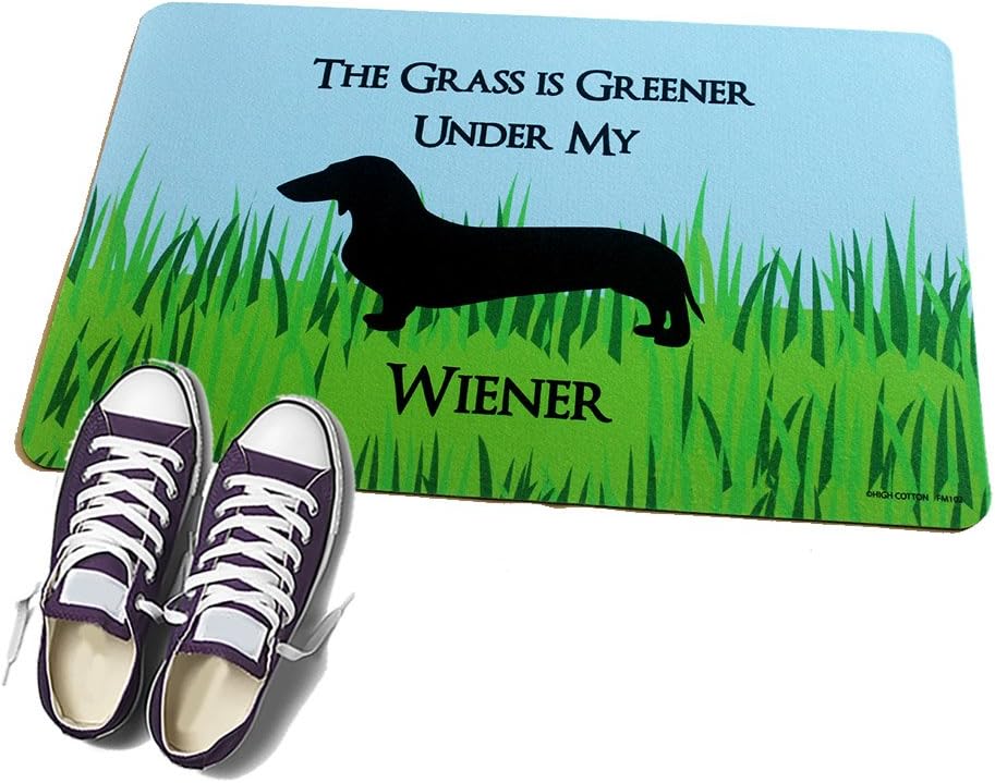 HIGH COTTON Doormat The Grass is Greener Under My