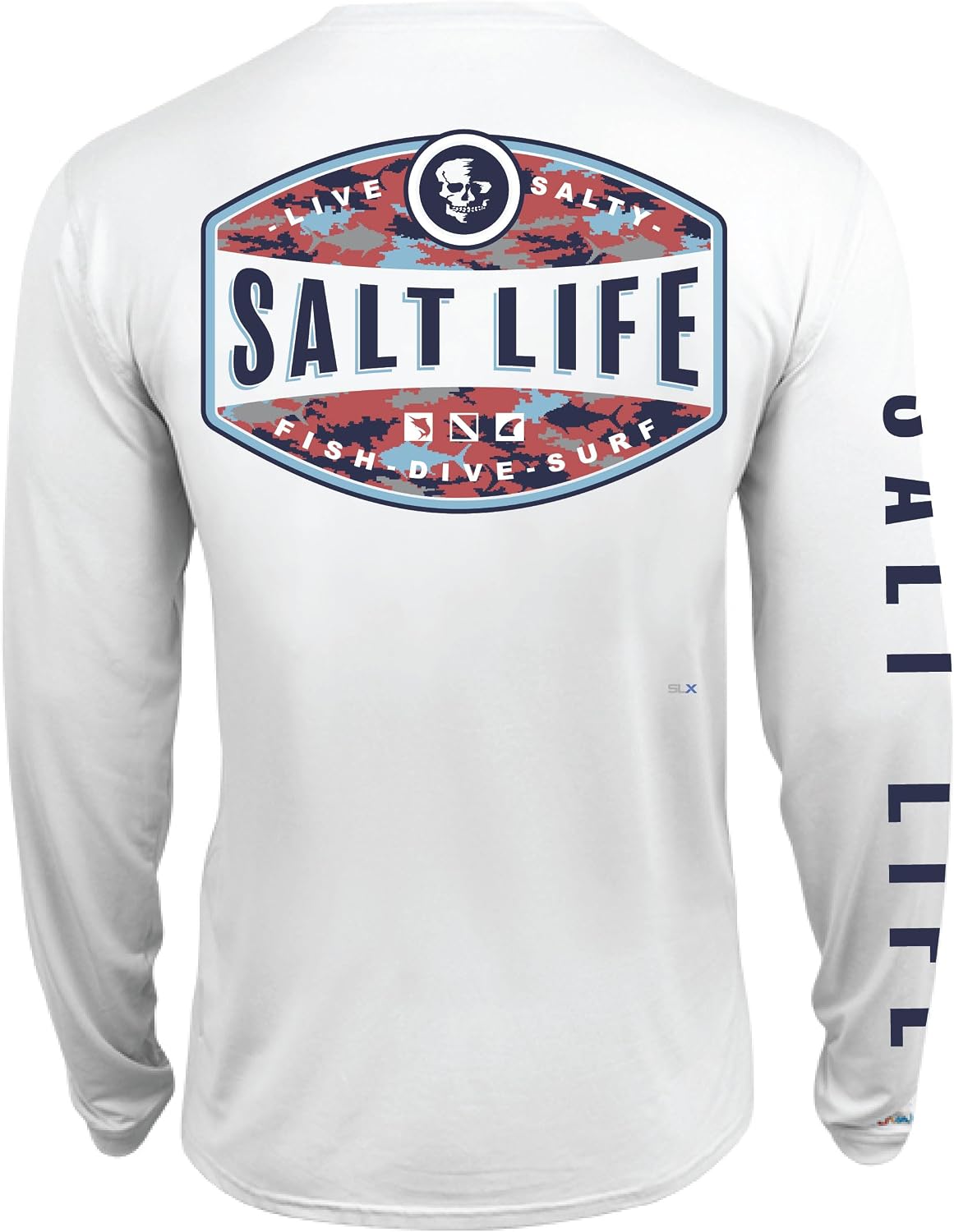 Salt Life Men's Aquatic Life Long Sleeve Performance Fit Shirt