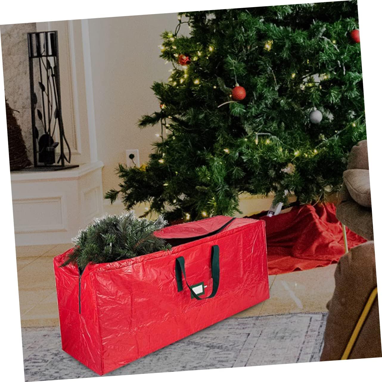 Xmas Tree Storage Container Large Bag for Holiday Tree Storage with Handles