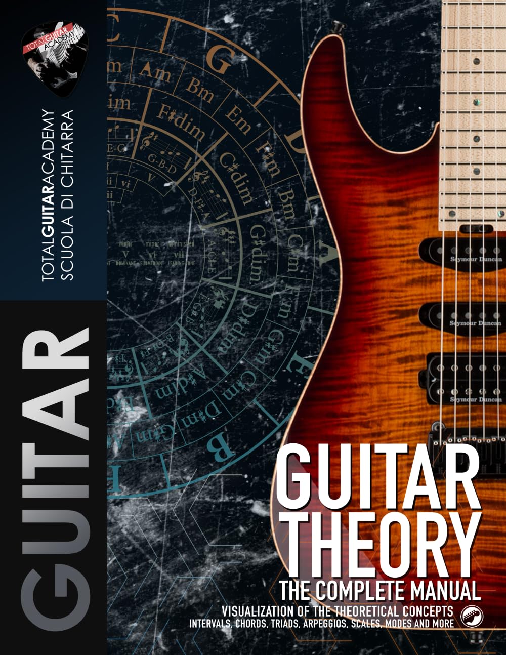 Guitar Theory - The Complete Manual: Visualization of the theoretical concepts. Intervals, Chords, Triads, Arpeggios, Scales, Modes and more. (TGA Guitar Books - English)      Paperback – October 27, 2025