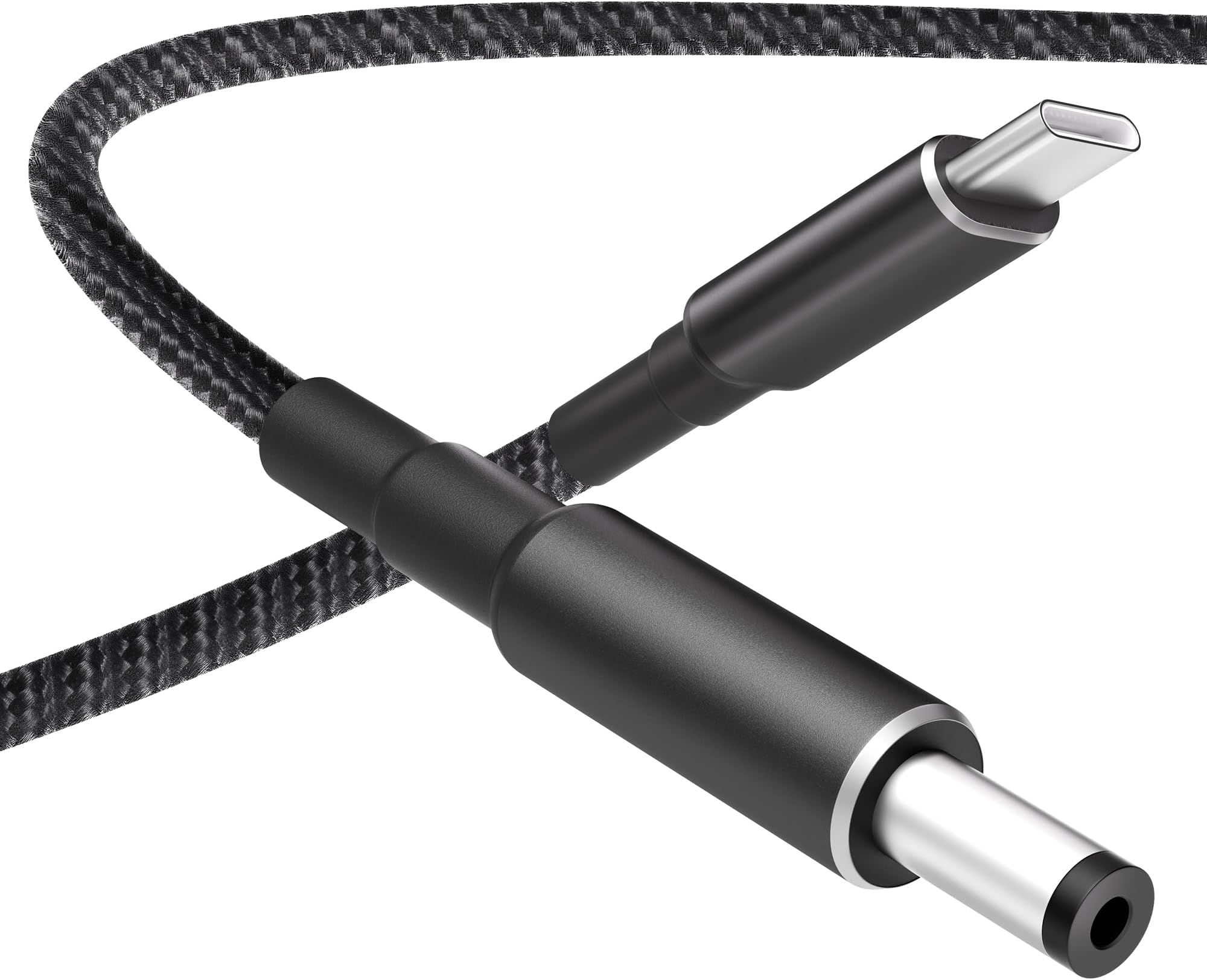 USB C to DC 5.5mm x 2.1mm 100W PD Power Cable 5.9FT Type C to DC Barrel Jack for Laptop Work with 100W+ PD Source