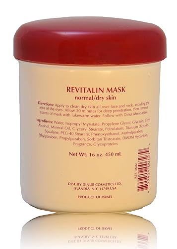 Dinur Cosmetics REVITALIN MASK 1 lb, 16 oz, 450 ml Dinur Cosmetics REVITALIN MASK 1 lb, 16 oz, 450 ml