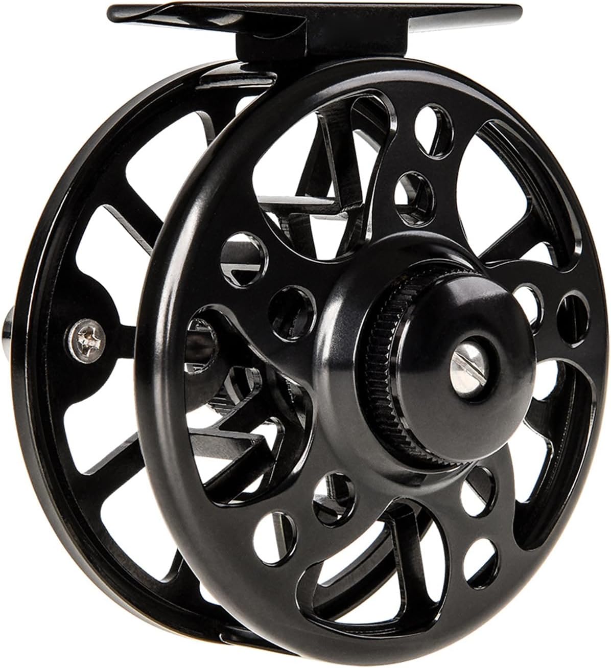 Aluminum Alloy Fly Fishing Reel, All Metal Reel Light Weight Fly Wheel Tackle for Trout Size 3/4 5/6 7/8 Precisions Casting Reel