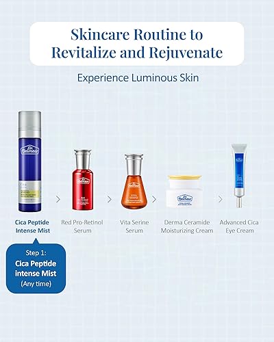 Miniatura 6 de DR. BELMEUR Advanced CICA - Bruma intensa para pieles sensibles (4.1 fl oz), niebla ultra fina para calmar, hidratar. Cuidado de la piel coreano.