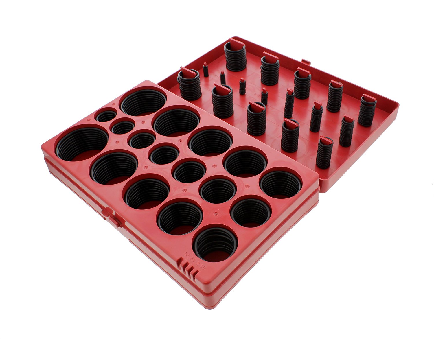 ABN Assorted O Ring Kit - SAE Rubber O Rings Assortment Set, 407 Piece Assorted O Ring Rubber Washer Set