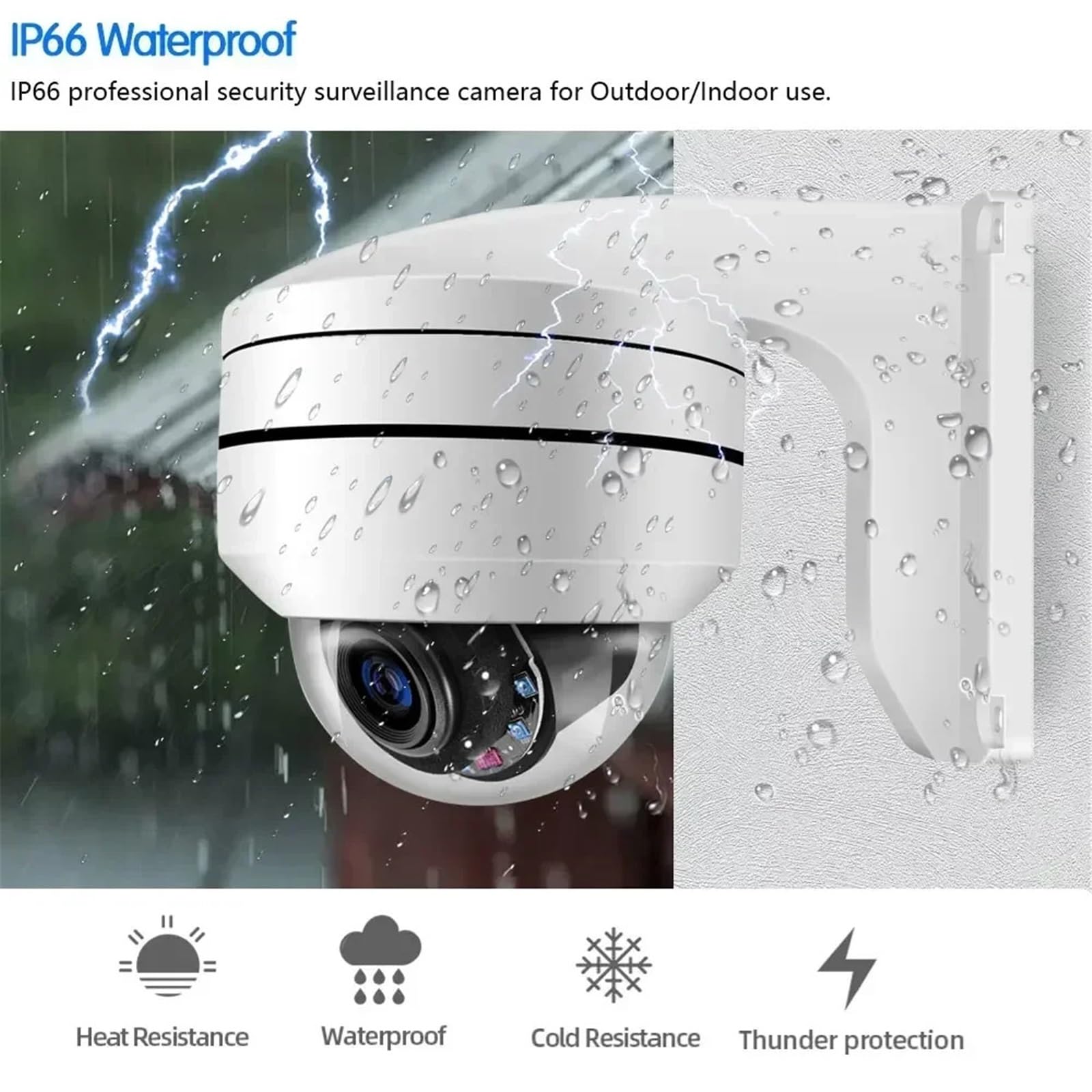 4K 8MP Optical POE PTZ Camera Outdoor 12X Zoom IP Surveillance Camera 100m IR Night Vision AI Street Security CCTV RTSP Network