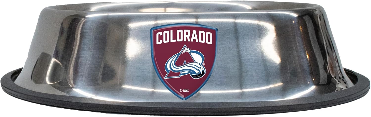 Littlearth NHL Colorado Avalanche Everyday Pet Bowl, Small