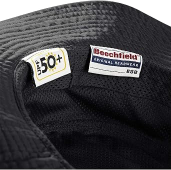 Beechfield Summer Cargo Bucket Hat / Headwear (UPF50 Protection) (One Size) (Olive Green)