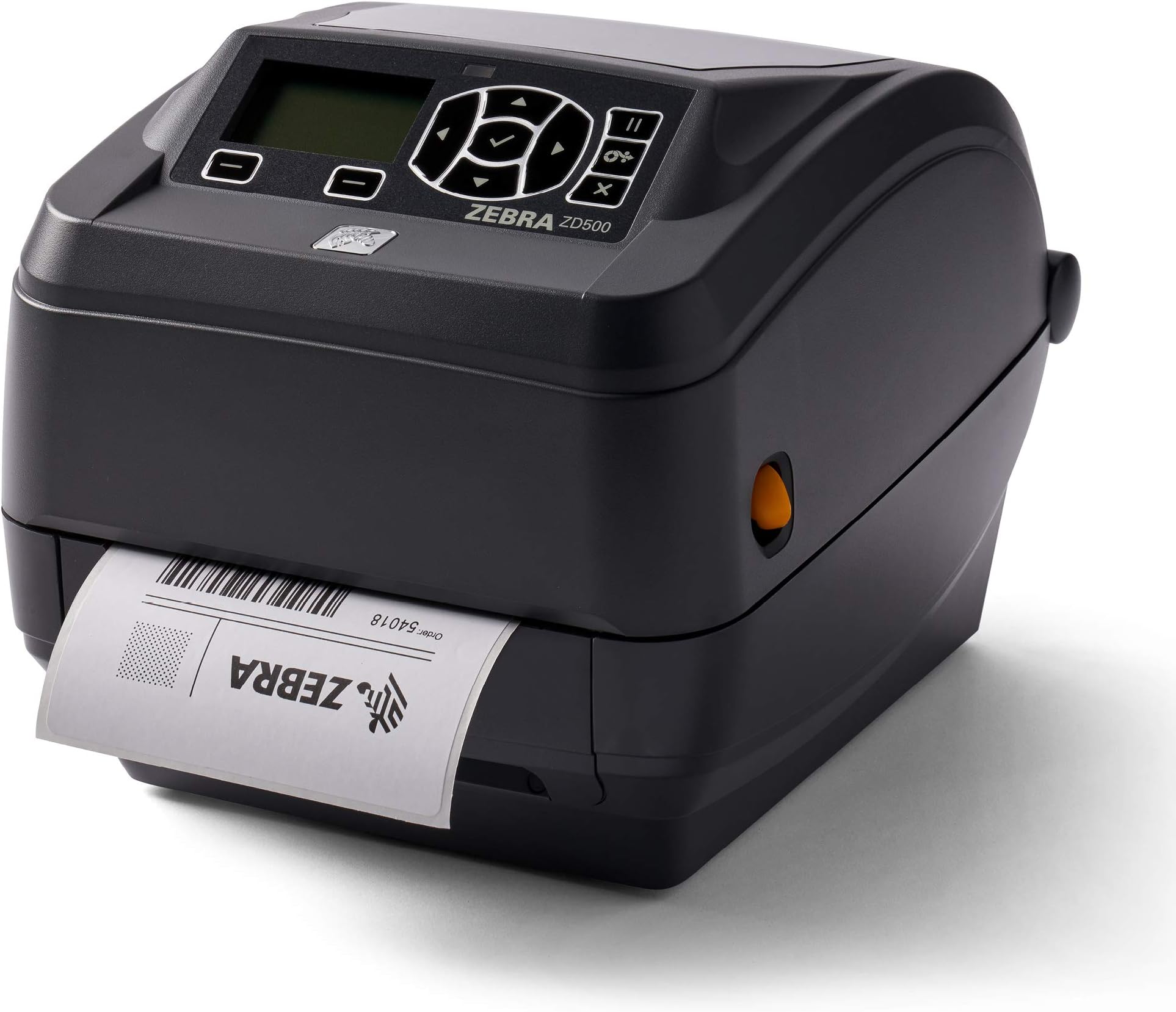 Zebra ZD500t Thermal Transfer Label Printer – 4" Print Width, 203 dpi, Ethernet, USB, Serial, Parallel, Model ZD50042-T01200FZ (Renewed)