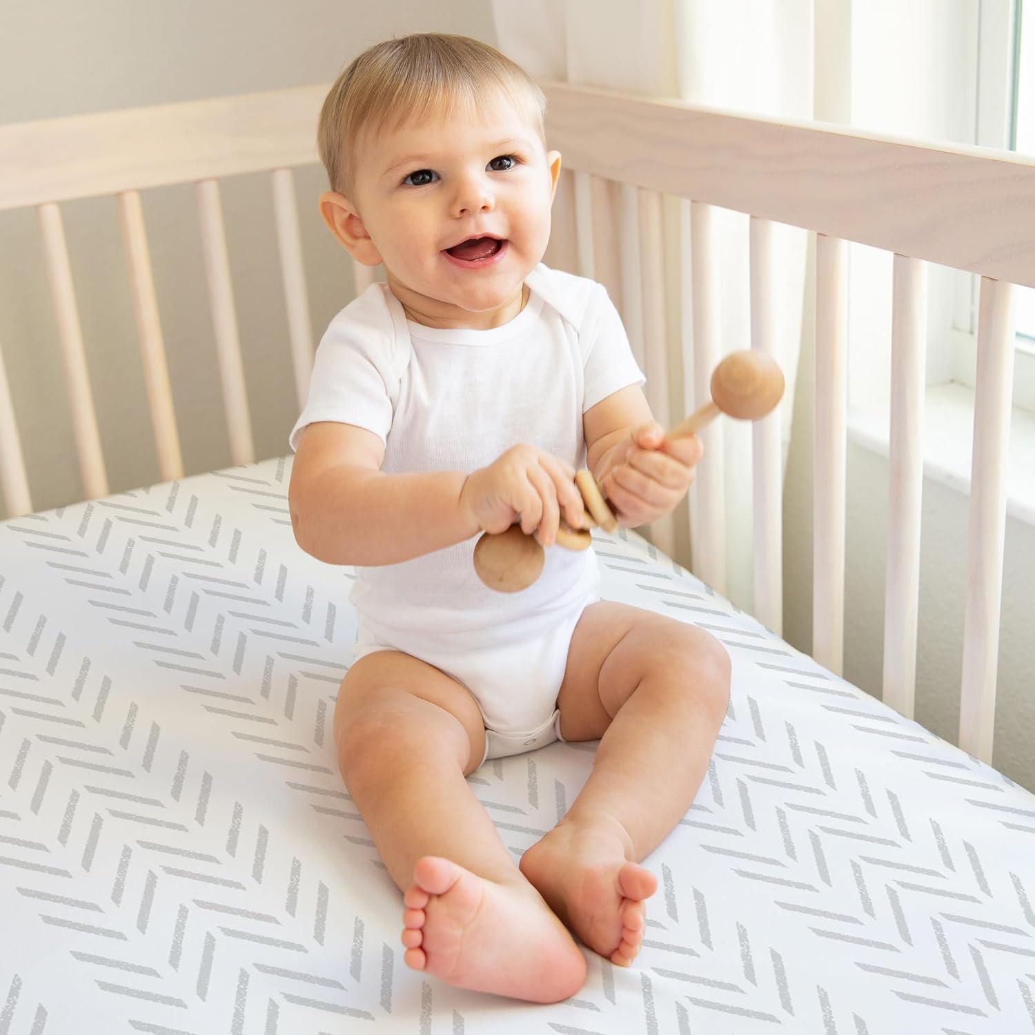 Sweet Jojo Designs Green Blue Construction Truck Boy Baby Fitted Crib Sheet Set Infant Newborn Nursery Toddler Bed Room Standard Mattress 2p Transportation Bulldozer Tractor Cement Mixer Tire Tracks