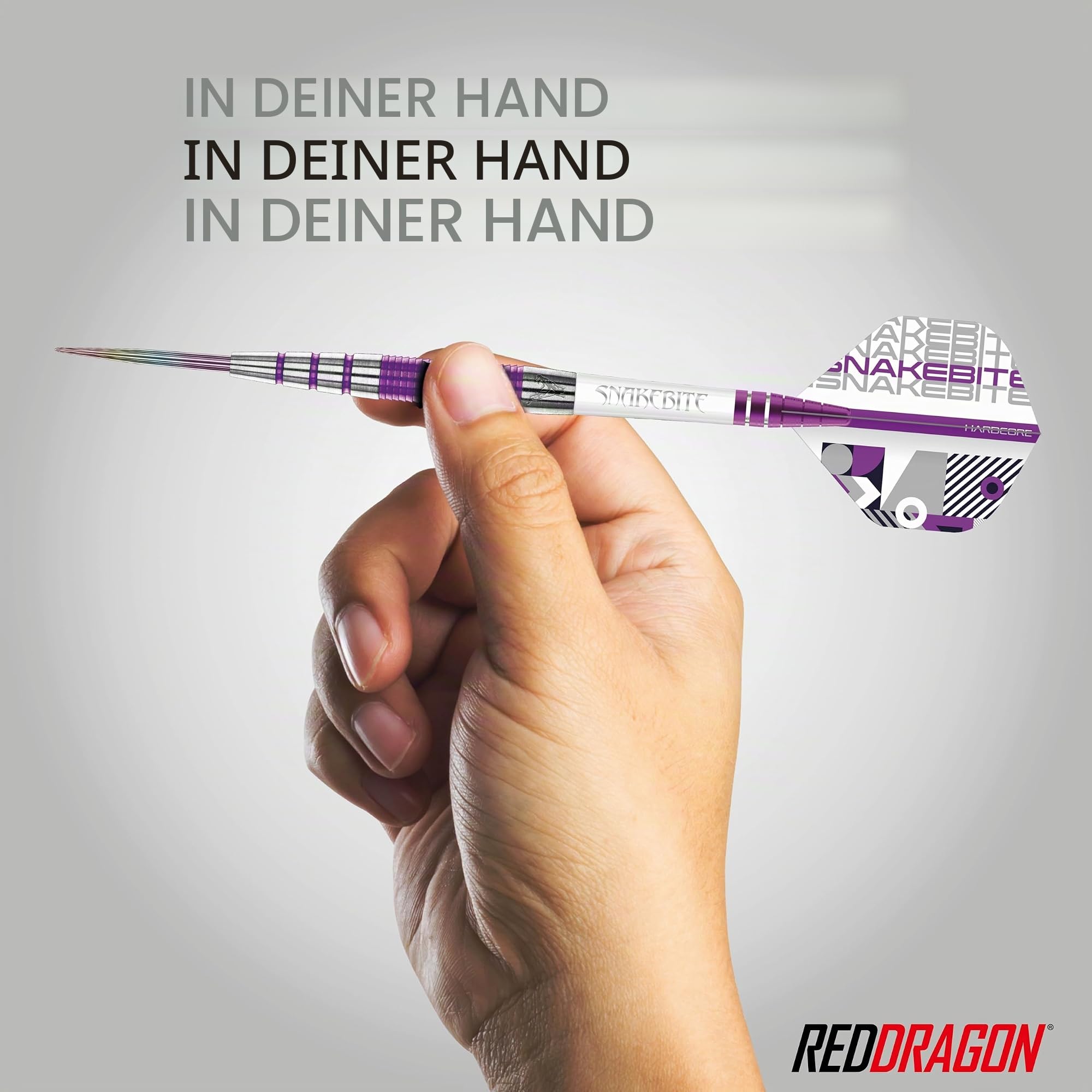 RED DRAGON Dartpfeile – Professioneller Spieler – Peter Wright- Medusa 22g oder 23g Steeldarts - 90% Wolfram Stahlspitze Dart-Set mit Dart Flüge und Dartschäfte