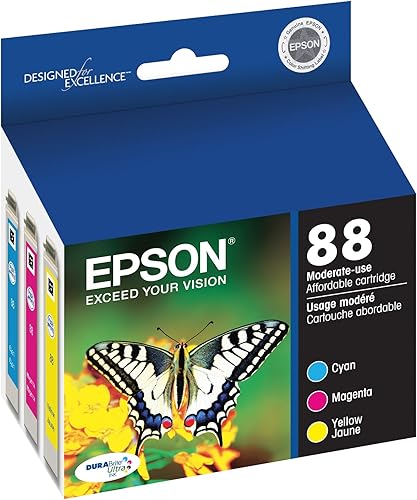 Miniatura 2 de EPSON Paquete combinado de tinta Ultra de 88 DURABrite para CX-4400, 4450, 7400, 7450; N-10, 11; NX-100, 105, 110, 115, 200, 215, 300, 305, 400, 415