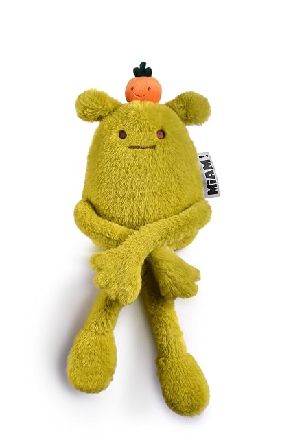 Foto 2 de 7 de Doudou y Compañía Miam! - Laurent Jade 40 cm - Verde Naranja