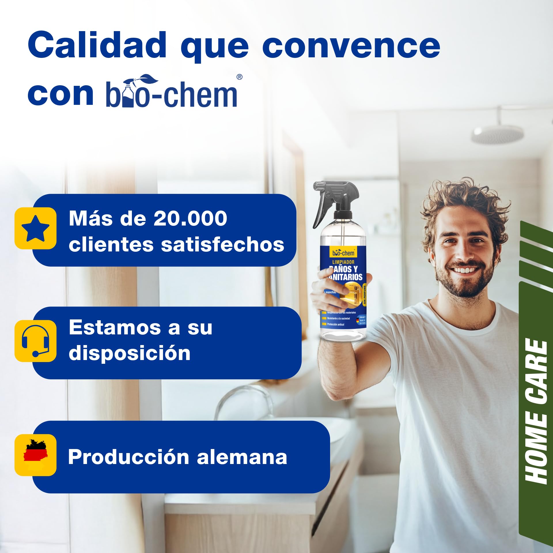 bio-chem Set de 10 productos y accesorios de cocina + caja | Limpiador para hornos, sartenes y ollas, cepillo incluido - Productos para superficies de la cocina - Accesorios incluidos